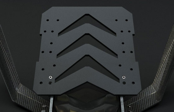 P47 pedal plate mounting detail